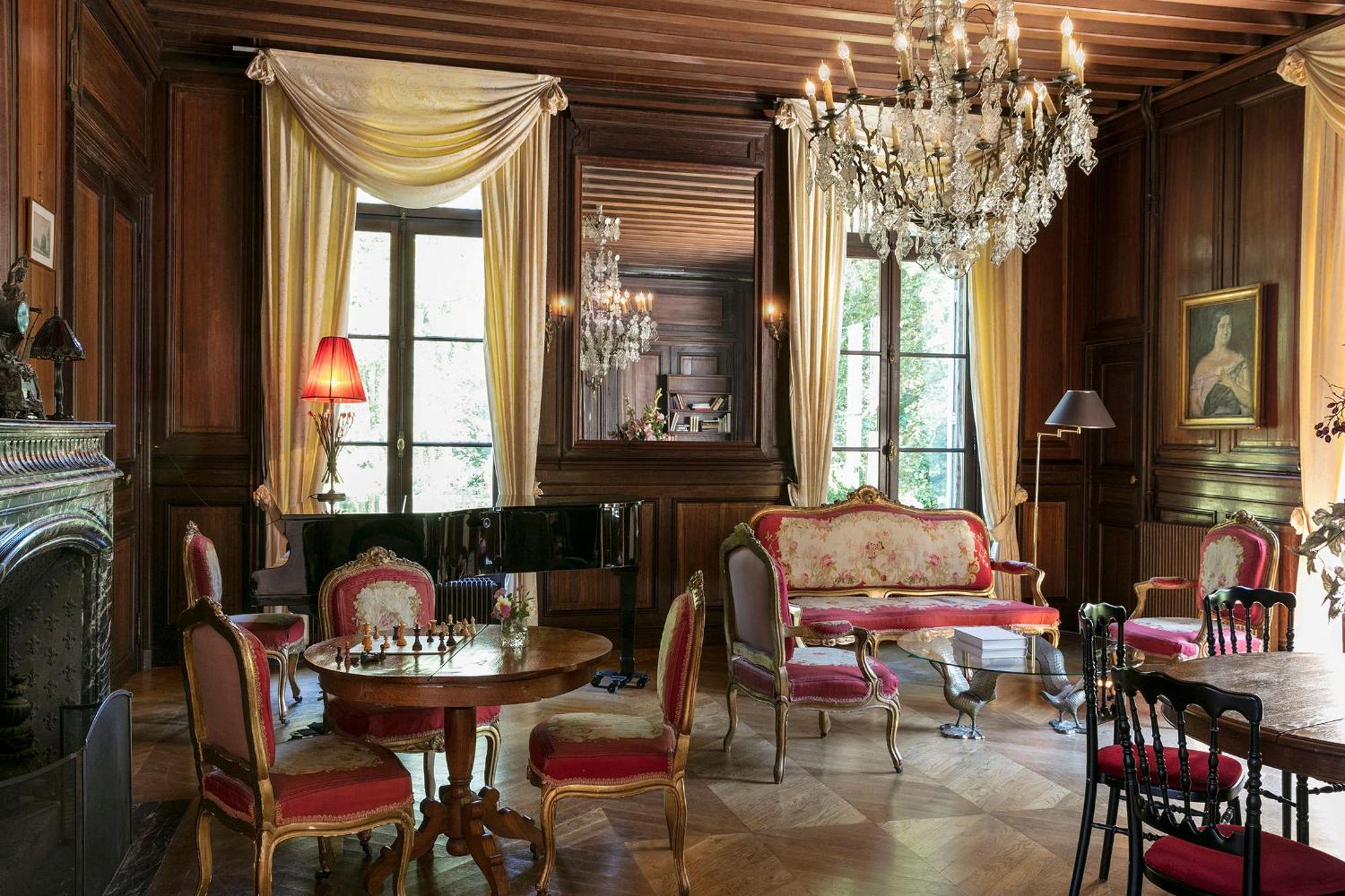 Hostellerie Du Chateau Les Muids La Ferté-Saint-Aubin エクステリア 写真