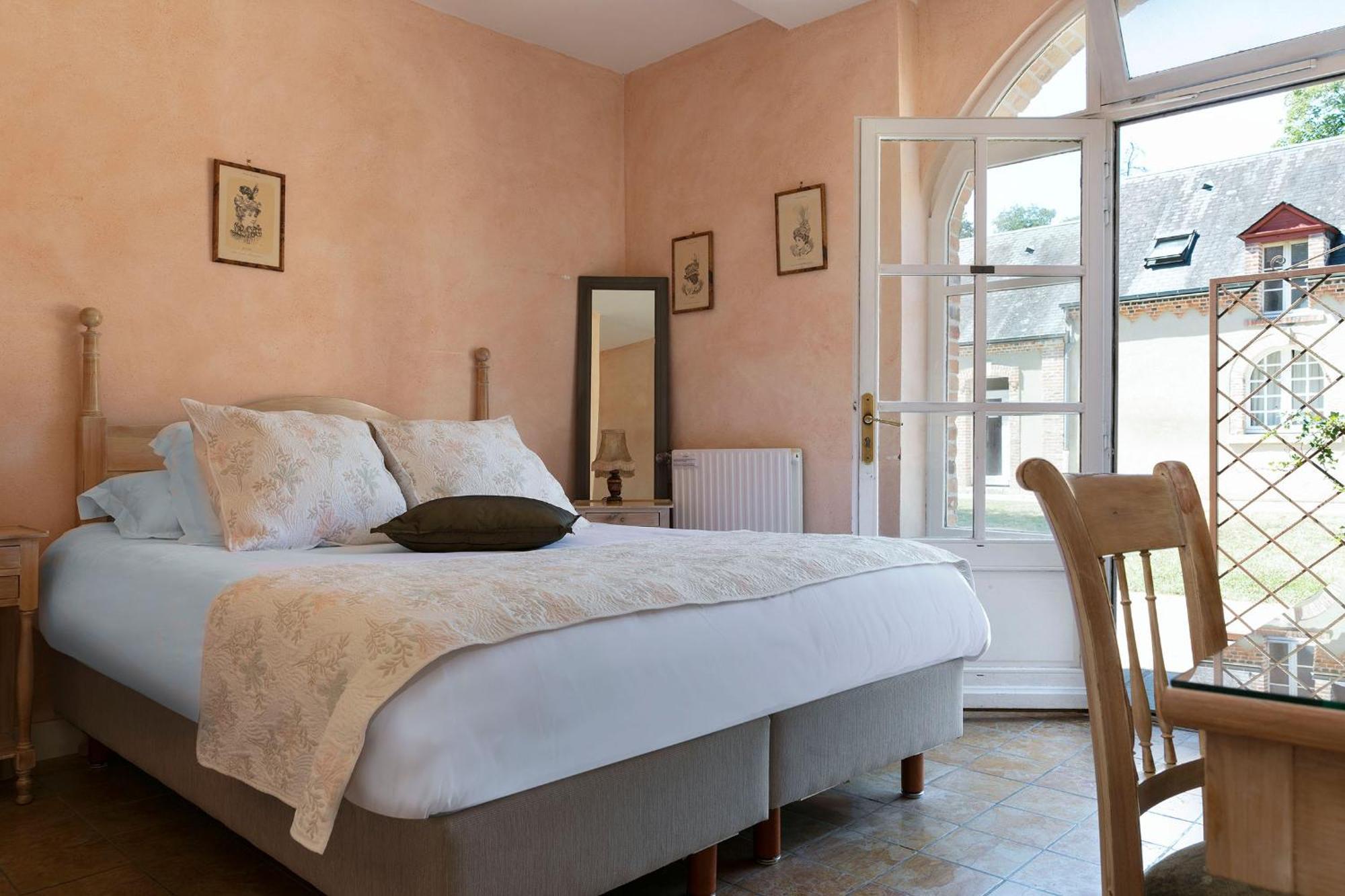 Hostellerie Du Chateau Les Muids La Ferté-Saint-Aubin エクステリア 写真
