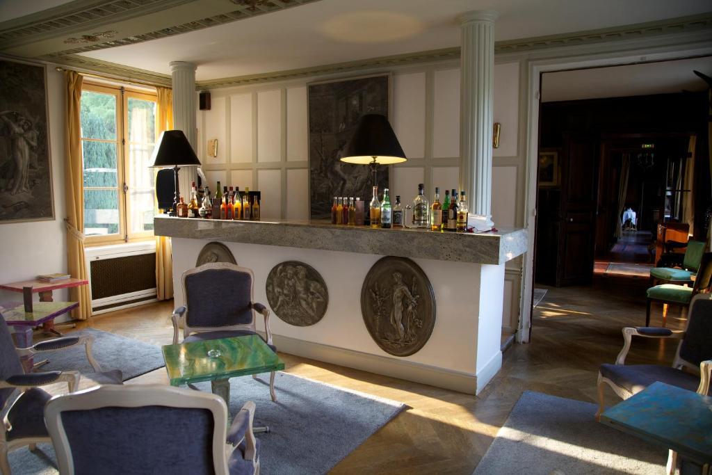 Hostellerie Du Chateau Les Muids La Ferté-Saint-Aubin エクステリア 写真